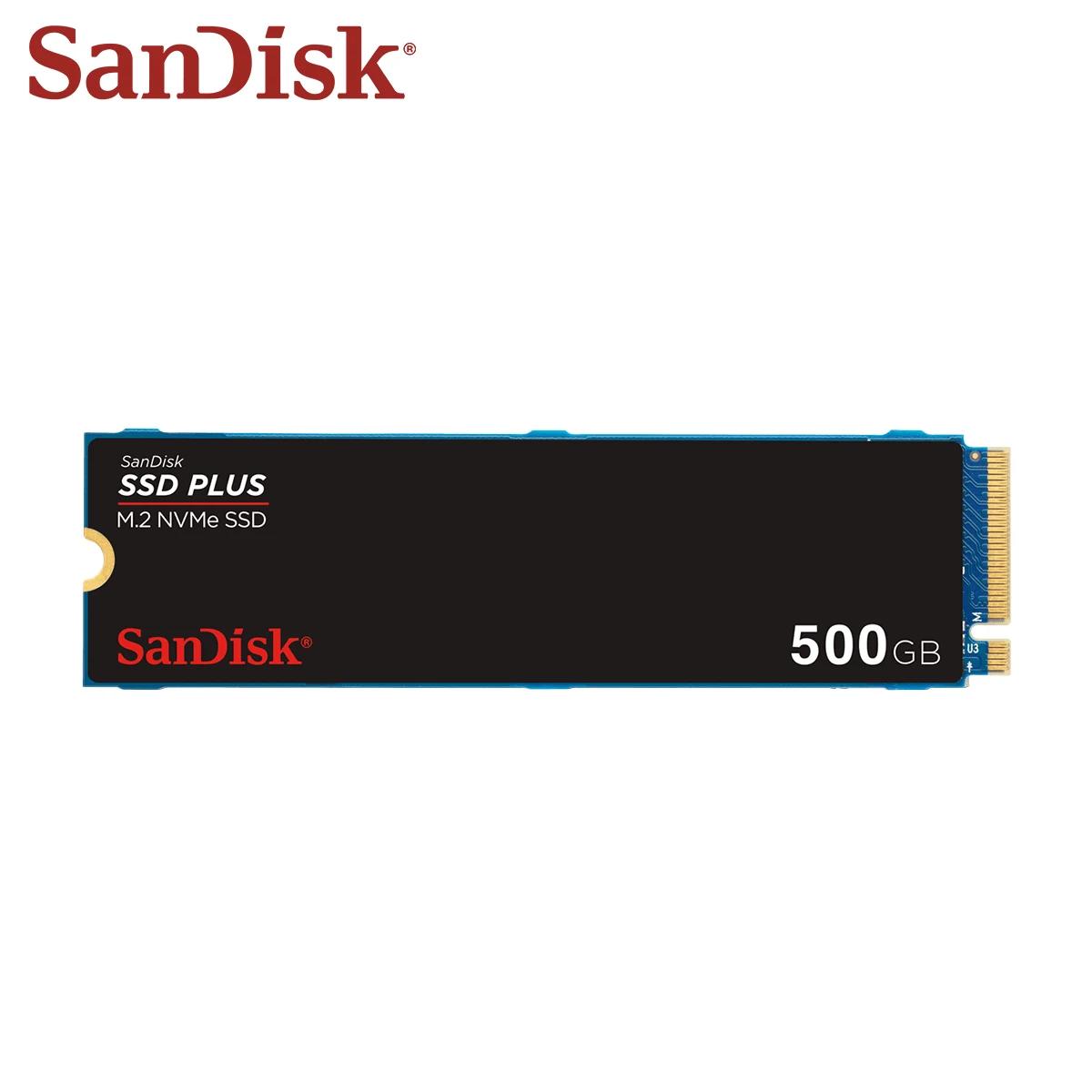 Sandisk Ʈ ũž PC 500GB SSD PLUS M.2 NVMe SSD  ָ Ʈ ũ ϵ ̺ M2 2280